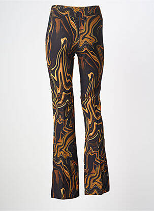 Pantalon evazat negru MANGO femeie