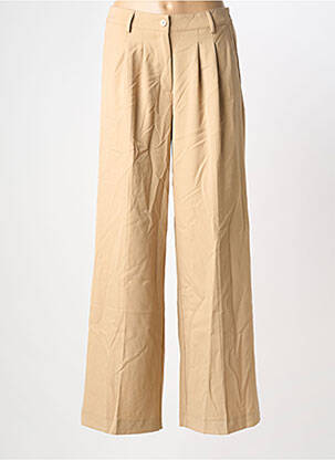 Pantalon larg bej TALLY WEIJL femeie