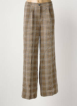 Pantalon evazat maro ONLY femeie