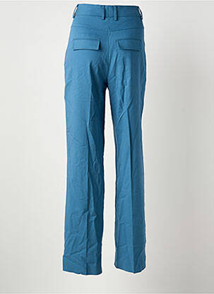 Pantalon larg albastru ASTRID BLACK LABEL femeie