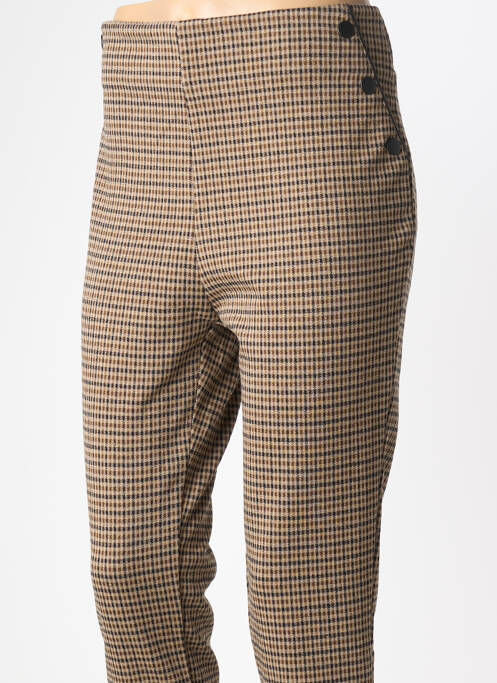 Pantalon chino maro HAILYS femeie