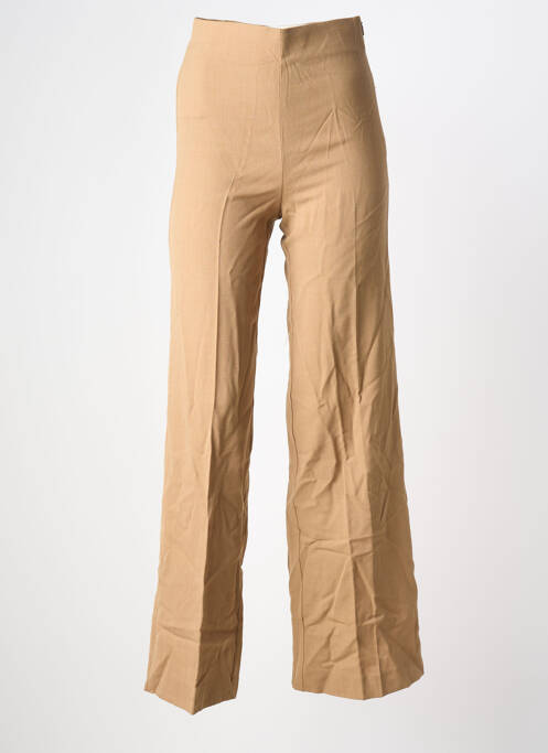 Pantalon evazat maro MANGO femeie