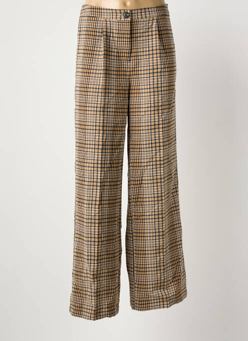 Pantalon evazat maro ONLY femeie