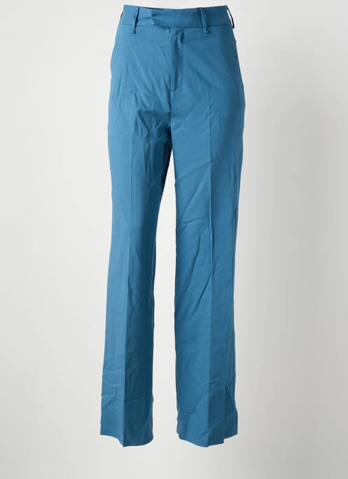 Pantalon larg albastru ASTRID BLACK LABEL femeie