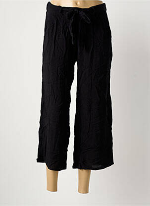 Pantalon trei sferturi negru HAILYS femeie