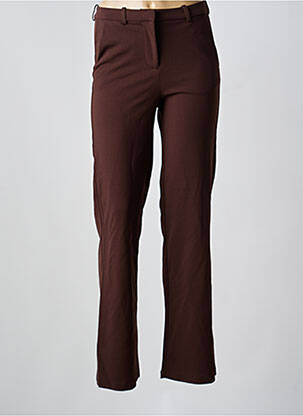 Pantalon chino maro VERO MODA femeie