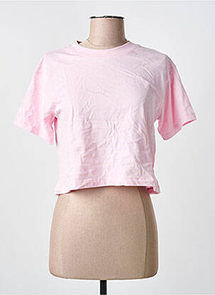 Tricou roz GUESS femeie