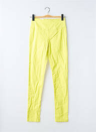 Pantalon slim galben PIECES femme