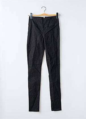 Pantalon slim negru PIECES femeie
