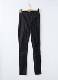 Pantalon slim negru PIECES femme