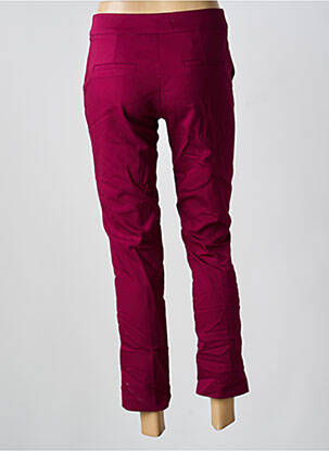 Pantalon chino roșu MORGAN femeie
