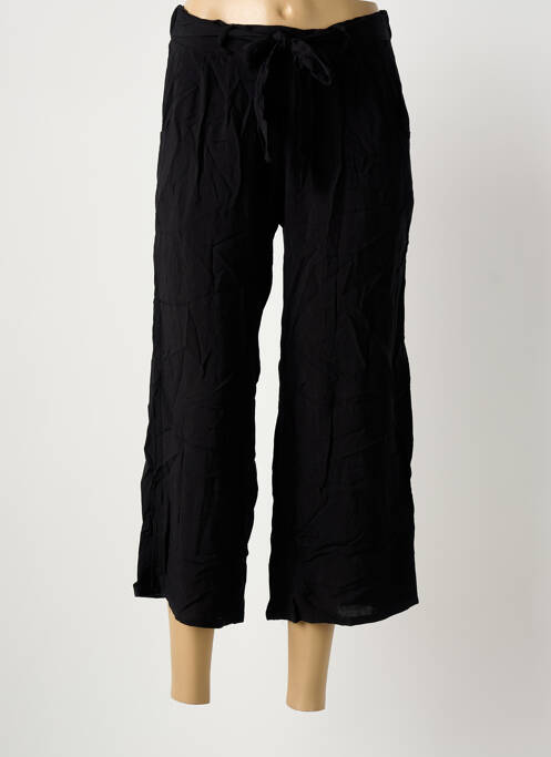 Pantalon trei sferturi negru HAILYS femeie