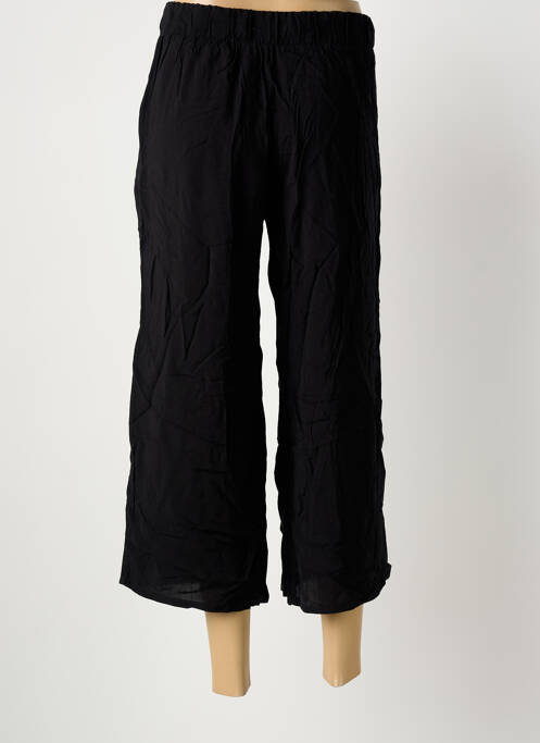 Pantalon trei sferturi negru HAILYS femeie