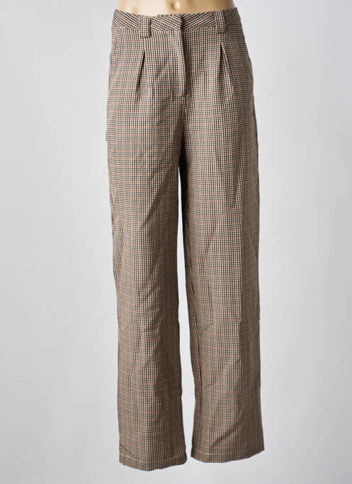 Pantalon chino maro HAILYS femeie