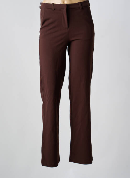 Pantalon chino maro VERO MODA femeie