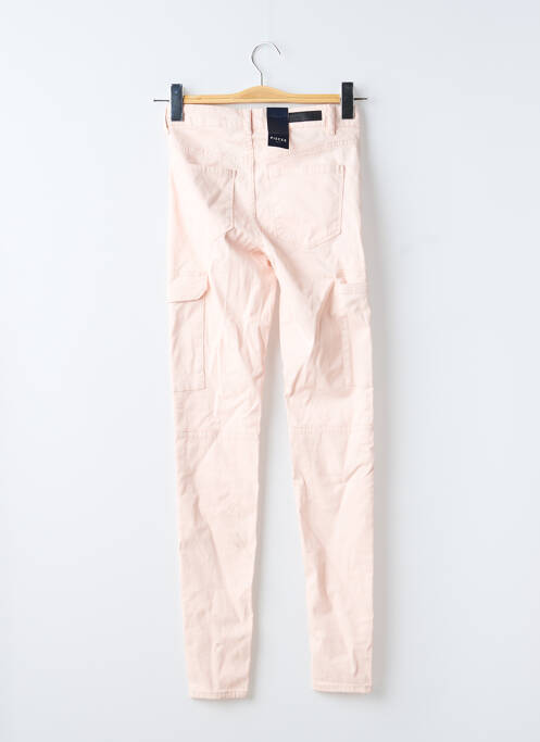 Pantalon cargo roz PIECES femeie