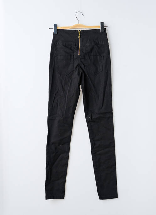 Pantalon slim negru PIECES femeie