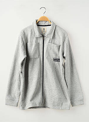 Vestă cu mâneci lungi gri GARCIA băiat