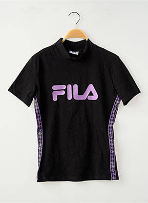 Tricou negru FILA fată