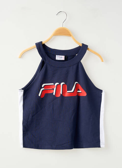 Top albastru FILA fată