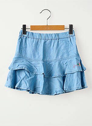 Fustă scurtă albastru GUESS fată