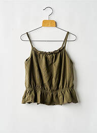 Top verde ONLY fille
