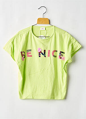 Tricou verde S.OLIVER fată