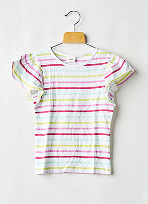 Tricou alb S.OLIVER fată