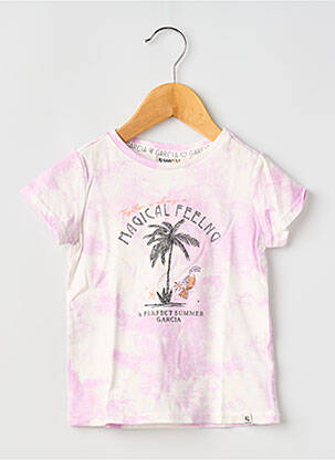 Tricou alb GARCIA fată