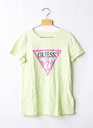 Tricou verde GUESS fată