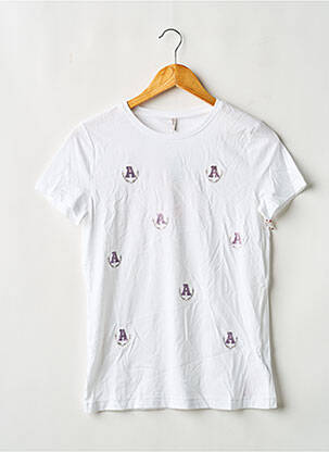 Tricou alb ONLY fată