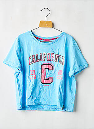 Tricou albastru CARS JEANS fată