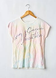 Tricou alb GUESS fată