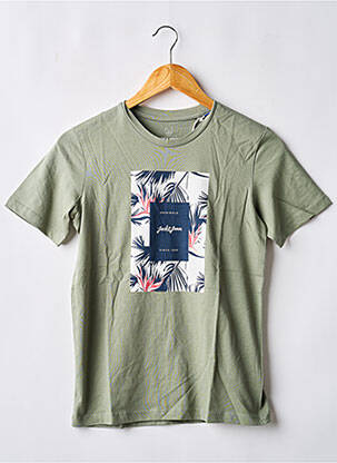 Tricou verde JACK & JONES băiat
