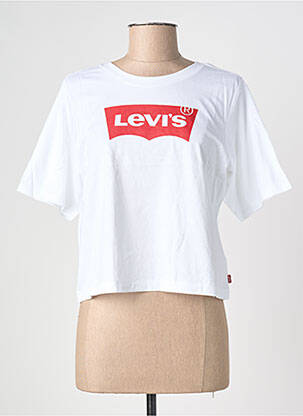 Tricou alb LEVIS fată