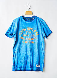 Tricou albastru PETROL INDUSTRIES garcon