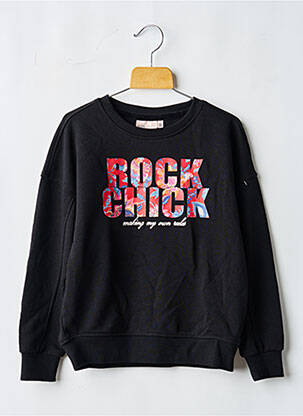 Hanorac negru ONLY fată