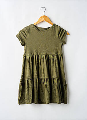 Rochie midi verde ONLY fată