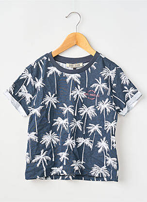 Tricou albastru CARS JEANS fată