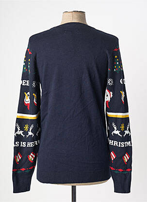 Pulover albastru JACK & JONES băiat
