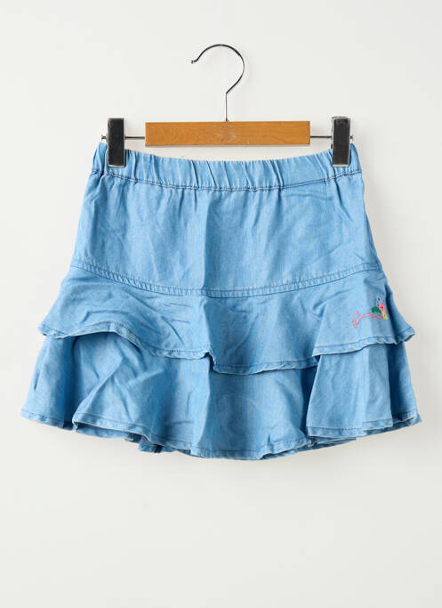 Fustă scurtă albastru GUESS fată