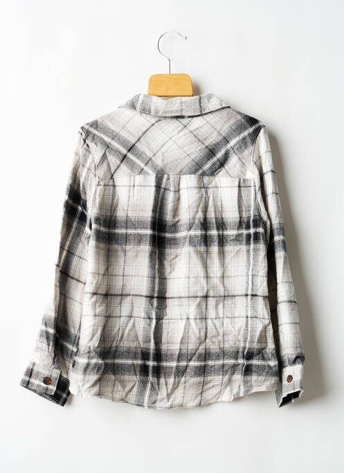 Cămașă cu mâneci lungi gri ONLY fată