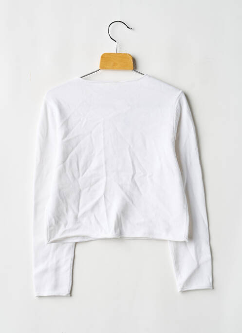 Vestă cu mâneci lungi alb S.OLIVER fată