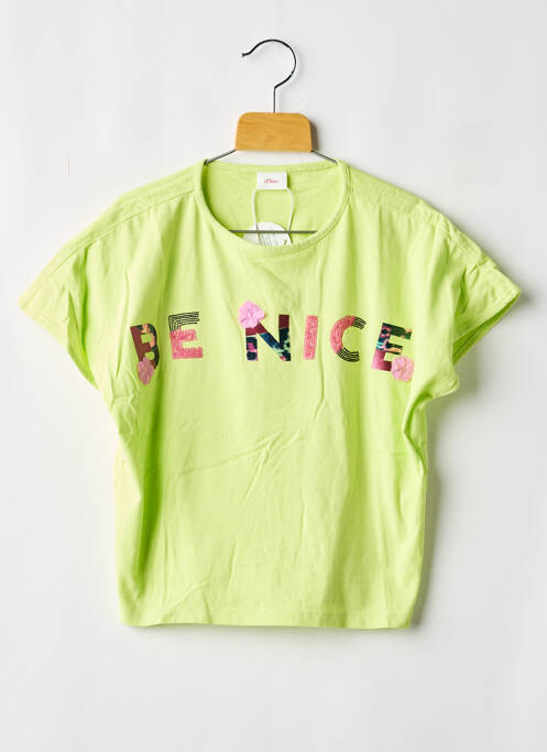 Tricou verde S.OLIVER fată