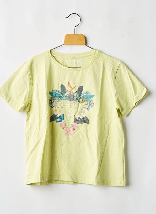 Tricou verde GUESS fată