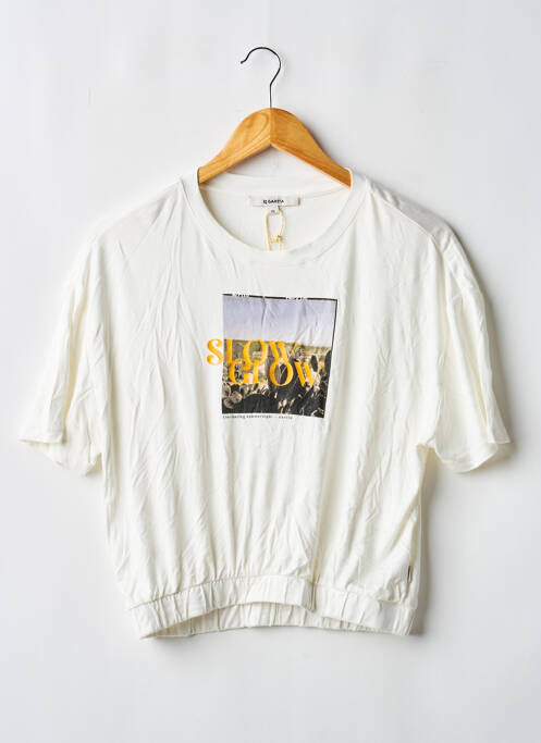 Tricou alb GARCIA fată