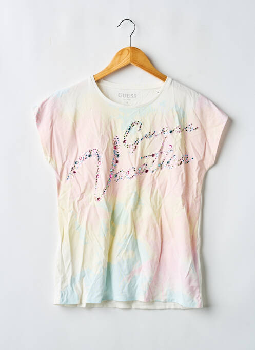 Tricou alb GUESS fată