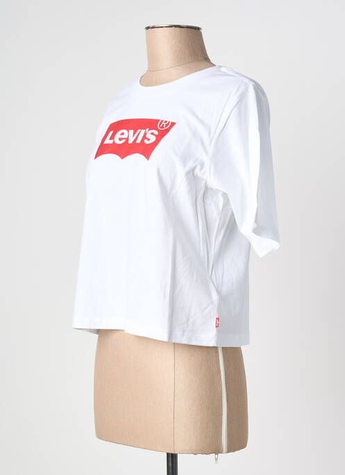 Tricou alb LEVIS fată
