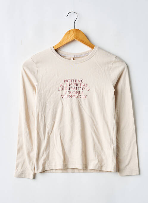 Tricou bej ONLY fată