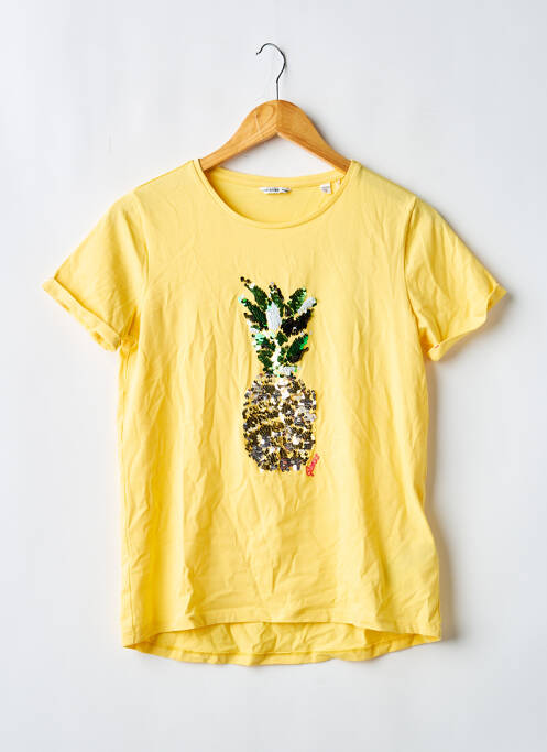 Tricou galben GUESS fată